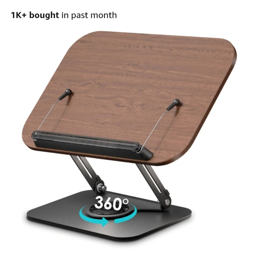Wooden Book Stand